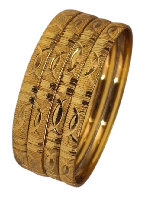 Gold Plated Bangles